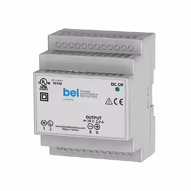 LDN40-12 Bel Power Solutions  Industrial DIN Rail Power Supplies